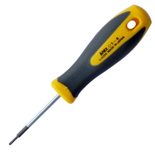 Anex Hex Lobe T6X50 Driver with Hole No. 6300-Kiichin - The #1 Place for Japanese Goods in Your Hand!
