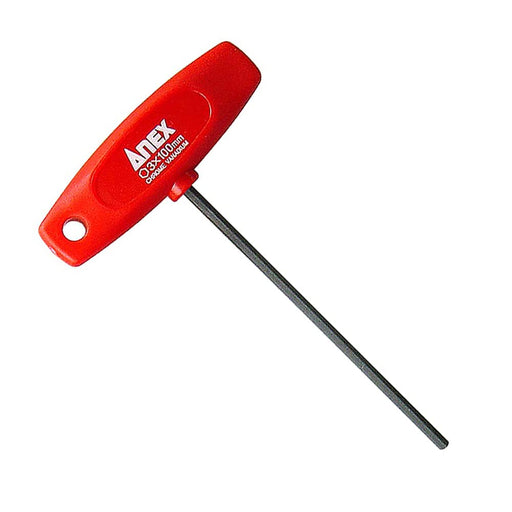 Anex Hexagonal Wrench T-Handle 3mm x 100 No.3200 Anex Tool-Kiichin - The #1 Place for Japanese Goods in Your Hand!