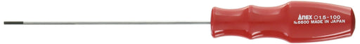 Anex Hexagonal Wrench Driver H1.5mm x100 No.6600 Bulk 12 Piece Set-Kiichin - The #1 Place for Japanese Goods in Your Hand!