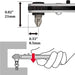 Anex Ultra Thin Offset Ratchet Driver Bit Set (5 Pcs) Annex Tool No.425-5B-Kiichin - The #1 Place for Japanese Goods in Your Hand!