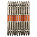 Anex Double-Head Ryutai Bit +2X110 10-Pack Plated Finish Anex Tool Arh-14M-Kiichin - The #1 Place for Japanese Goods in Your Hand!