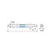 Anex Double-Head Ryutyo Bit Set Slim Plated Finish 2X85 - Set of 2-Kiichin - The #1 Place for Japanese Goods in Your Hand!