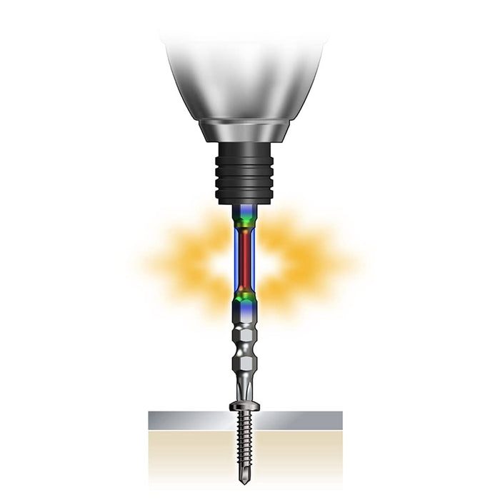 Anex Double-Head Ryutyo Bit Set Slim Plated Finish 2X85 - Set of 2-Kiichin - The #1 Place for Japanese Goods in Your Hand!