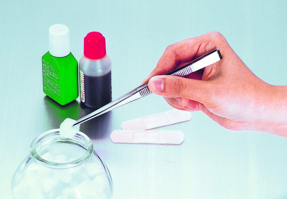 Anex Stainless Steel 125mm Bent Tip Tweezers AA Type No.126 Tool-Kiichin - The #1 Place for Japanese Goods in Your Hand!