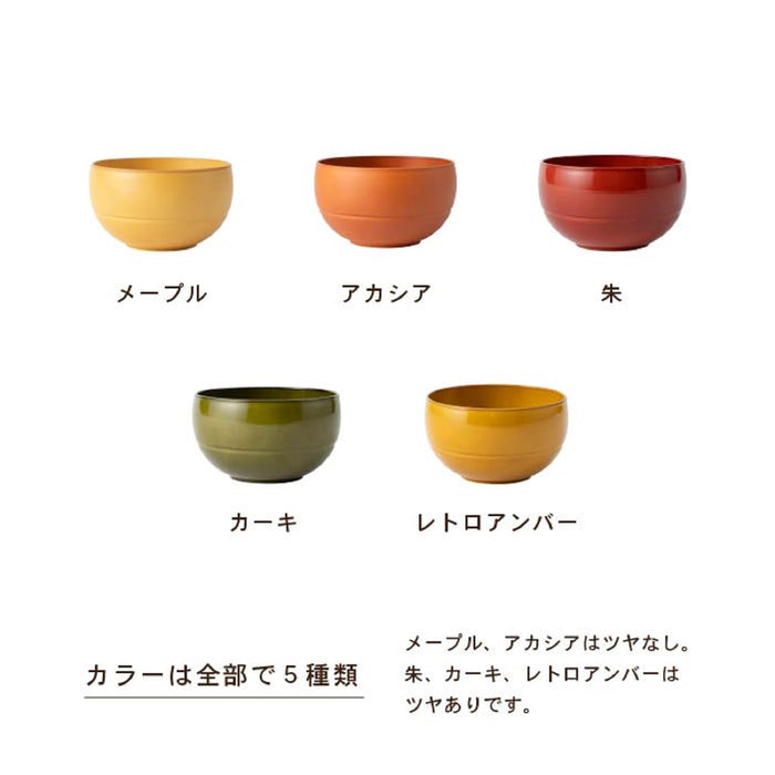 Asahi Koyo Wayowan Az16-03 Small Round Vermilion Bowl Japan Dishwasher Safe-Kiichin - The #1 Place for Japanese Goods in Your Hand!