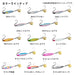 Daiwa Blade Jig Samurai R Spin 30G Sagoshi UV Fully Plated-Kiichin - The #1 Place for Japanese Goods in Your Hand!