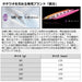 Daiwa Tachiuo Jig Kagami Semi-Long 200G Glowberry Ph Chart Tackle-Kiichin - The #1 Place for Japanese Goods in Your Hand!