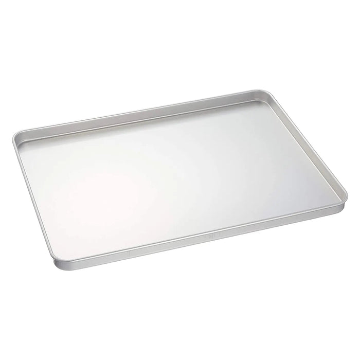 Ebm Stackable Tray for Gyoza - Anodized Aluminium, 335x255x40mm-Kiichin - The #1 Place for Japanese Goods in Your Hand!