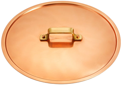 Endo Shoji 30cm Copper Brass Tin Food Pot Cover for Business Use Japan-Made-Kiichin - The #1 Place for Japanese Goods in Your Hand!