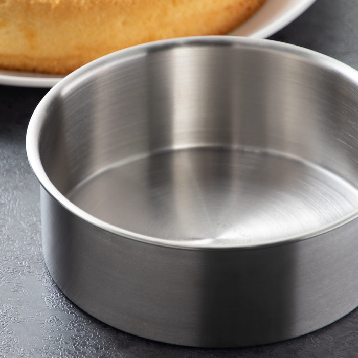 Endo Shoji 24cm Stainless Steel Cheesecake Decorated Bottom Pan Silver-Kiichin - The #1 Place for Japanese Goods in Your Hand!