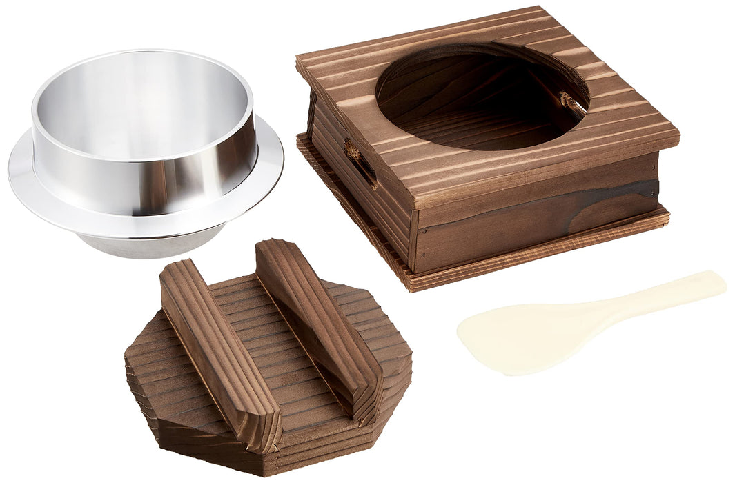 Endo Shoji Aluminum Kamameshi Set Commercial Quality Made in Japan-Kiichin - The #1 Place for Japanese Goods in Your Hand!