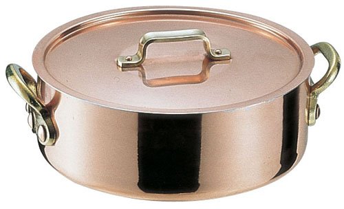 Endo Shoji Etoile Pot 33Cm Copper Brass Tin Made in Japan Ast14033-Kiichin - The #1 Place for Japanese Goods in Your Hand!