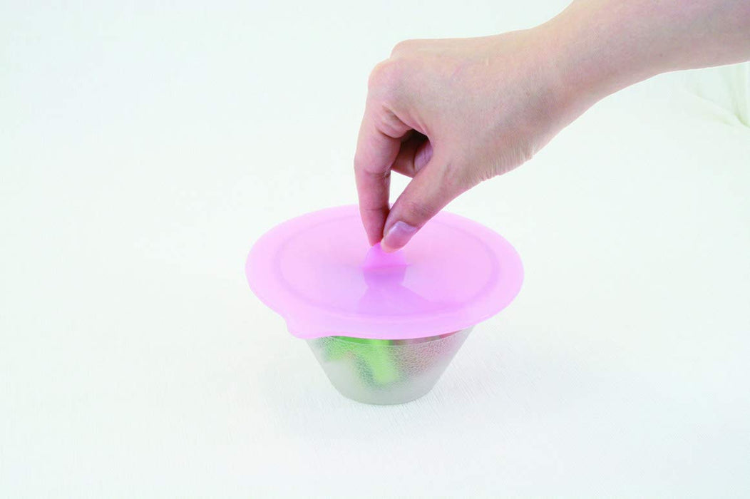 Endo Shoji Pink Silicone Commercial Pot Cover Dishwasher Safe Japan Made-Kiichin - The #1 Place for Japanese Goods in Your Hand!
