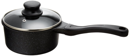 Endo Shoji 16cm Teflon Marble Coat Saucepan IH Compatible Cast Aluminum-Kiichin - The #1 Place for Japanese Goods in Your Hand!