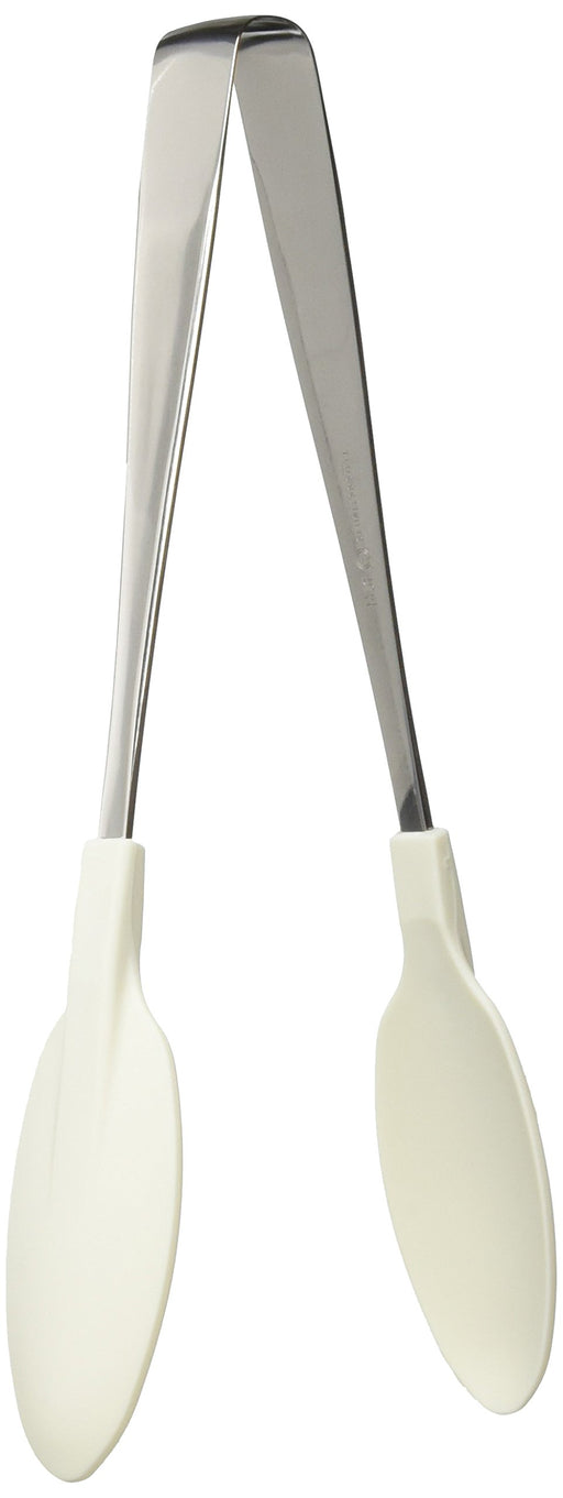 Endo Shoji Tkg Soft Catch Tongs White Commercial Grade BTVI801-Kiichin - The #1 Place for Japanese Goods in Your Hand!