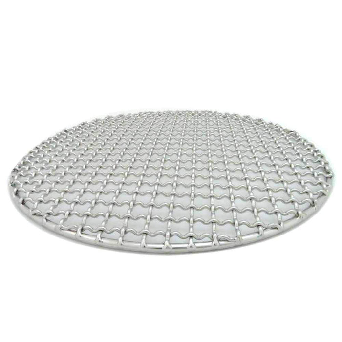 Endo Shoji 27Cm Round Grilling Net Crimp Mesh Stainless Steel Japan Made-Kiichin - The #1 Place for Japanese Goods in Your Hand!