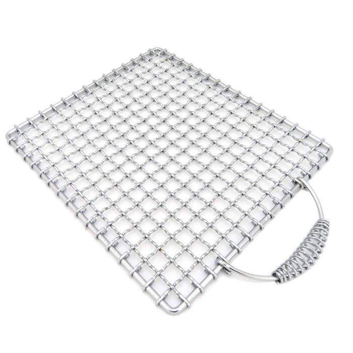 Endo Shoji Taflos No. 24 Professional Grilling Net with Spring Handle Japan-Kiichin - The #1 Place for Japanese Goods in Your Hand!