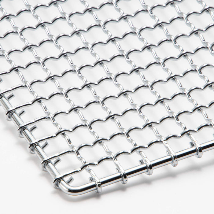 Baker Depot Endo Shoji No. 45 Double Handle Grilling Net Chrome-Plated Iron-Kiichin - The #1 Place for Japanese Goods in Your Hand!