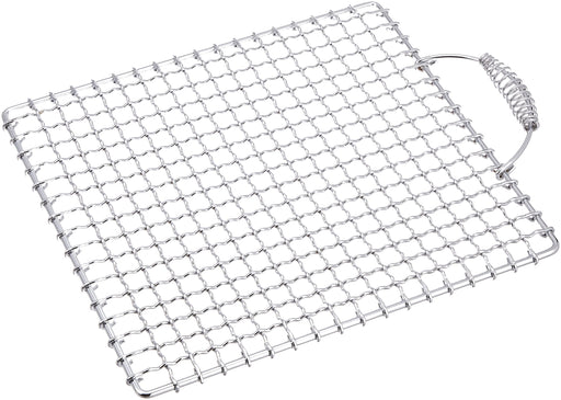 Endo Shoji Professional Grilling Net No. 27 with Spring Handle Japan Made-Kiichin - The #1 Place for Japanese Goods in Your Hand!