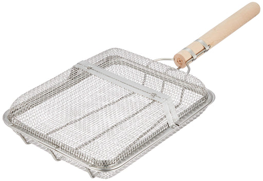 Endo Shoji Wooden Handle Ginkgo Roast Pan Large Bgv131 Professional Quality-Kiichin - The #1 Place for Japanese Goods in Your Hand!