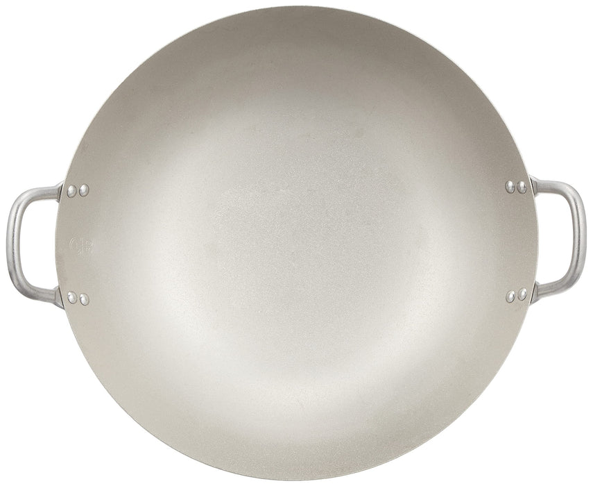 Endo Shoji Tkg 30cm Titanium Wok with Handles - Lightweight & Durable-Kiichin - The #1 Place for Japanese Goods in Your Hand!