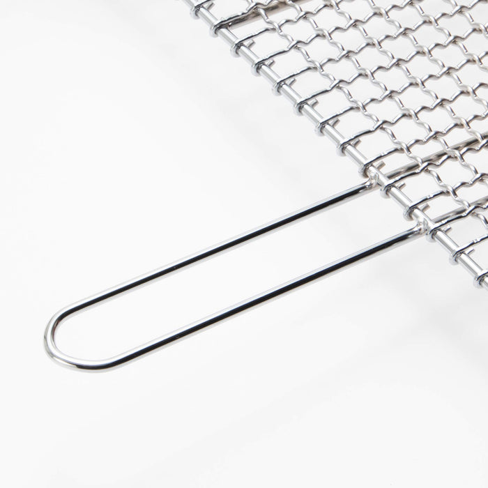 Endo Shoji Tkg Grilling Net 600x400mm Iron Chrome BBQ Mesh Japan Camping-Kiichin - The #1 Place for Japanese Goods in Your Hand!