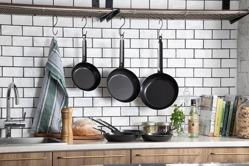 Endo Shoji Tkg Iron Frying Pan 20cm - Durable IH Compatible Even Heat-Kiichin - The #1 Place for Japanese Goods in Your Hand!