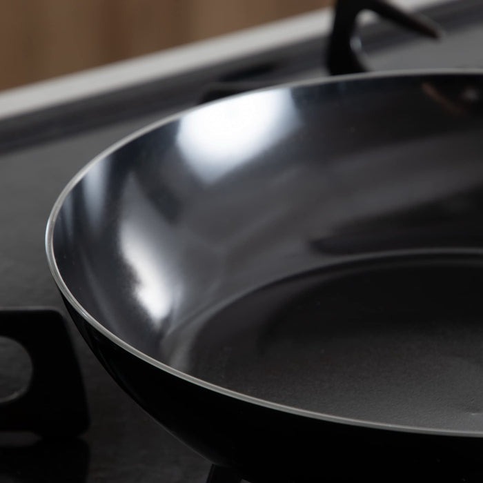 Endo Shoji Tkg 22cm Iron Frying Pan - IH Compatible Thick Plate Short Handle-Kiichin - The #1 Place for Japanese Goods in Your Hand!