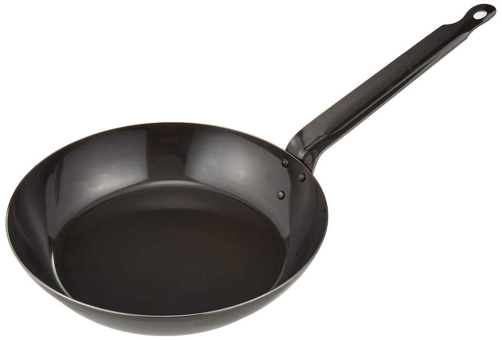 Endo Shoji Tkg Iron Frying Pan 24cm - Durable High-Heat Retention IH Compatible-Kiichin - The #1 Place for Japanese Goods in Your Hand!