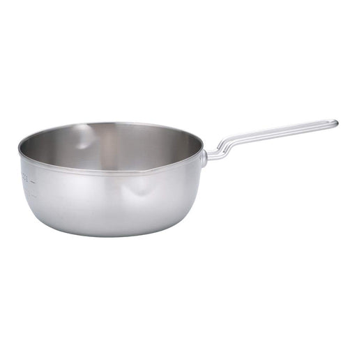Endo Shoji Tkg 18cm Yukihira Saucepan Rust-Resistant Stainless Steel Pot-Kiichin - The #1 Place for Japanese Goods in Your Hand!