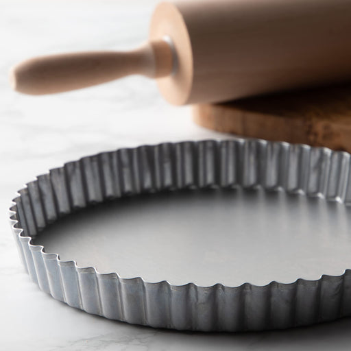 Endo Shoji Tkg 24cm Tart Pan with Removable Bottom for Professional Use-Kiichin - The #1 Place for Japanese Goods in Your Hand!