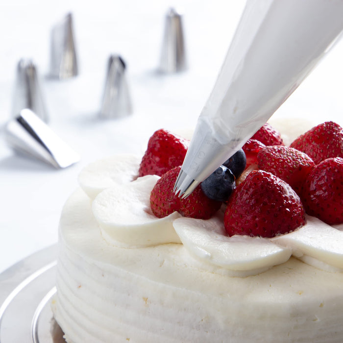 Endo Shoji Tkg Pastry Bag Tip Set 12 No.5 Stainless Steel Rust-Resistant-Kiichin - The #1 Place for Japanese Goods in Your Hand!