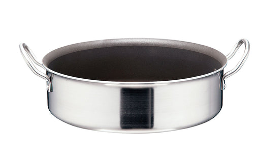 Endo Shoji Tkg 30cm Stainless Steel Two-Handled Pot for Fast Heat Conduction-Kiichin - The #1 Place for Japanese Goods in Your Hand!