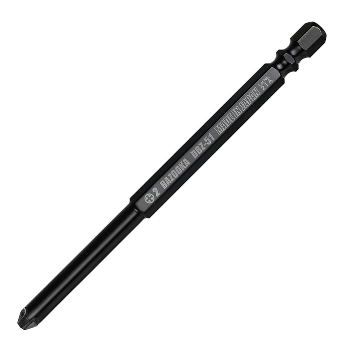 Engineer Bazooka Bit for Flat Head Screw Removal Ideal for Crushed Screws - DBZ-51-Kiichin - The #1 Place for Japanese Goods in Your Hand!