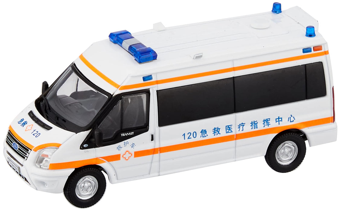 Gaincorp Products 1/64 Ford Transit T330 Van China Ambulance Model-Kiichin - The #1 Place for Japanese Goods in Your Hand!