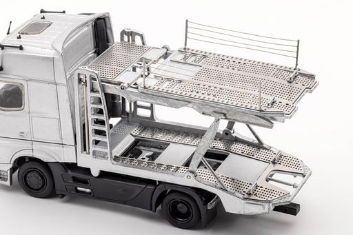 Gaincorp Products 1/64 Mercedes-Benz Actros 2 LHD Silver Model Truck-Kiichin - The #1 Place for Japanese Goods in Your Hand!