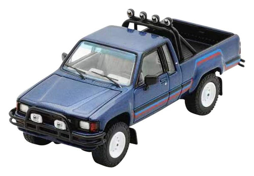 Gaincorp Products 1/64 Toyota Hilux SR5 Xtra Cab 1985 LHD Blue Model-Kiichin - The #1 Place for Japanese Goods in Your Hand!