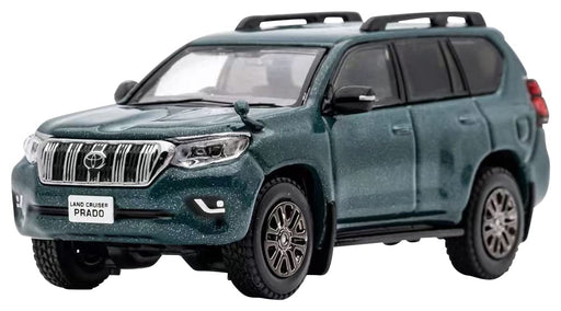 Gaincorp Products 1/64 Toyota Land Cruiser Brad 150 RHD Dark Green Model-Kiichin - The #1 Place for Japanese Goods in Your Hand!