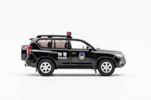 Gaincorp Products 1/64 Toyota Land Cruiser Prado 150 Swat Black Model Car-Kiichin - The #1 Place for Japanese Goods in Your Hand!