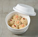 Hario Glass Microwave Steamer 1200Ml Easy Cooking White Made in Japan-Kiichin - The #1 Place for Japanese Goods in Your Hand!