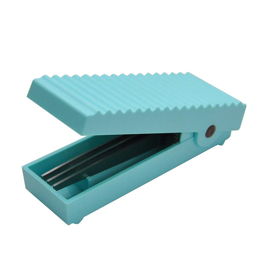 Hasegawa Knives Handy Harac Shredder Gav Blue Compact Size 11.1x4x3.3cm-Kiichin - The #1 Place for Japanese Goods in Your Hand!