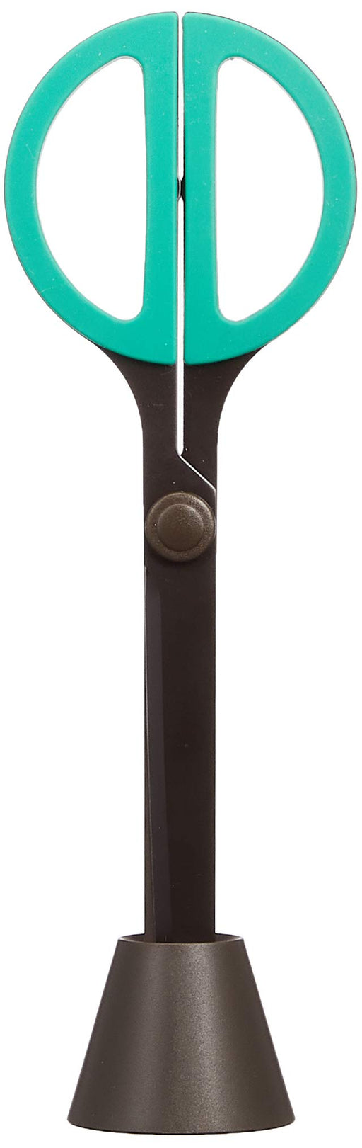 Hasegawa Knives Harac Scissors with Moc Brown Stand D-Moc-Br Series-Kiichin - The #1 Place for Japanese Goods in Your Hand!