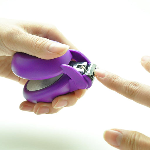 Hasegawa Knives Nail Clipper - Nail+ Purple Variant High-Quality-Kiichin - The #1 Place for Japanese Goods in Your Hand!
