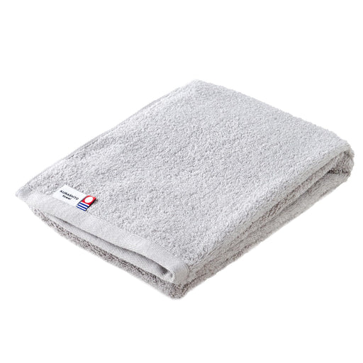 Kurashito Imabari Certified Slim Bath Towel 100% Cotton 34x100cm Gray-Kiichin - The #1 Place for Japanese Goods in Your Hand!