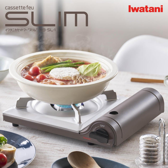 Iwatani Cassette Fu Slim Portable Stove CB-SL-1 Compact Butane Gas Cooker