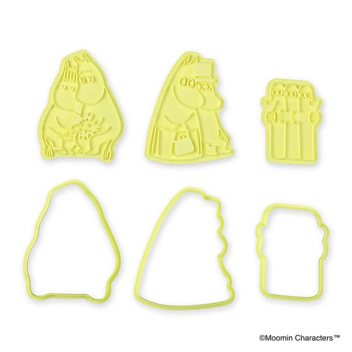 Kai Corporation Moomin Valley Friends Cookie Cutter Set 3 Pack DN0602-Kiichin - The #1 Place for Japanese Goods in Your Hand!