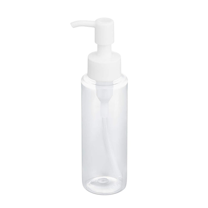 Kai 100ml Clear Cosmetic Pump Bottle for Travel Shampoo Conditioner