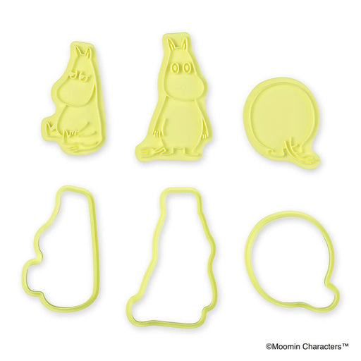 Kai Corporation Moomin 3-Piece Cookie Cutter Set for Baking Sweets-Kiichin - The #1 Place for Japanese Goods in Your Hand!