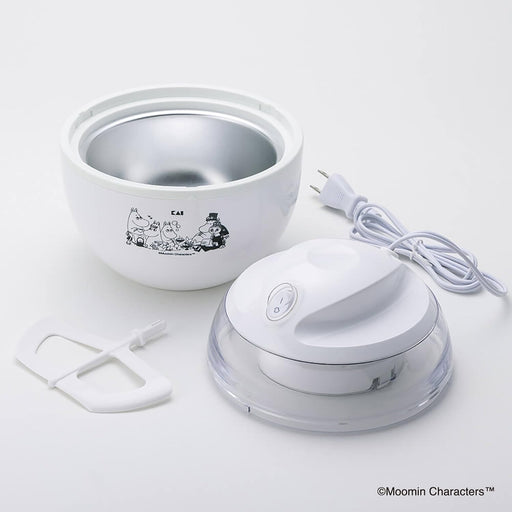 Kai Corporation Moomin White Ice Cream Maker for Home Use DN0607-Kiichin - The #1 Place for Japanese Goods in Your Hand!