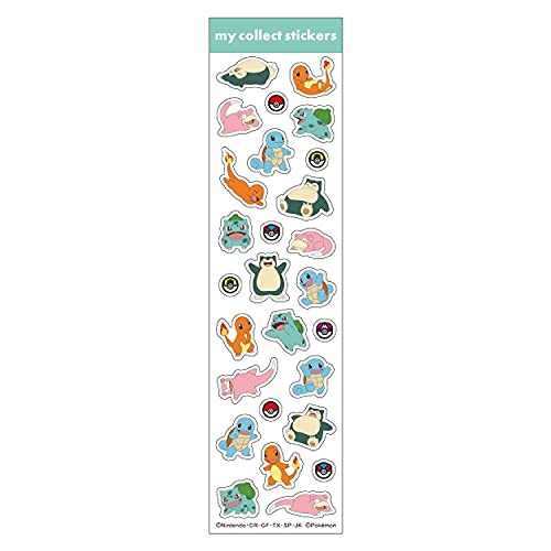 KamioJapan Pokemon Collect Stickers Mix1 020887-Kiichin - The #1 Place for Japanese Goods in Your Hand!